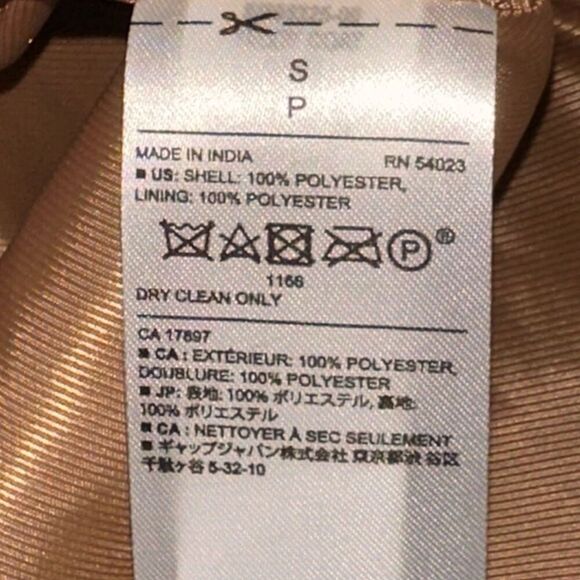 Banana Republic Brown Teddy Jacket Size S - Picture 6 of 6